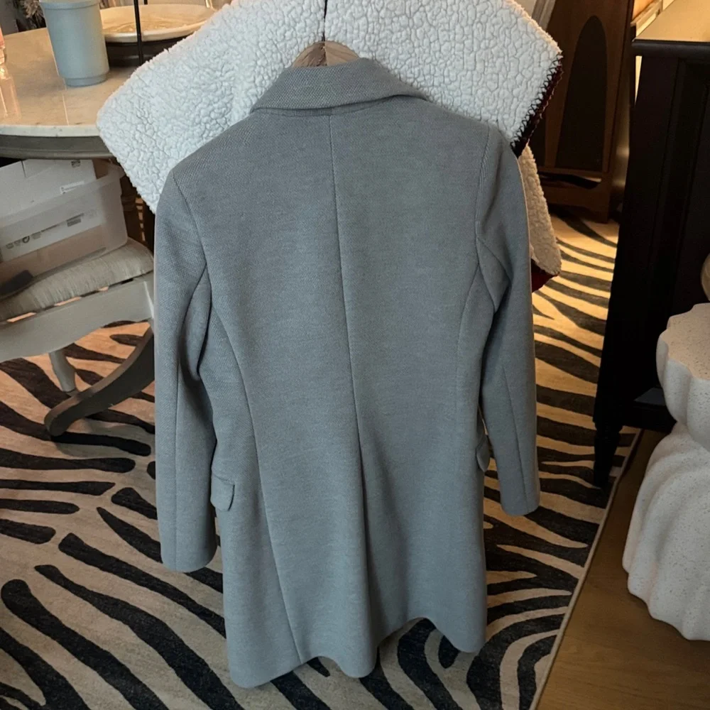 Italian Gray Women’s Blazer Coat - Picture 4 of 12